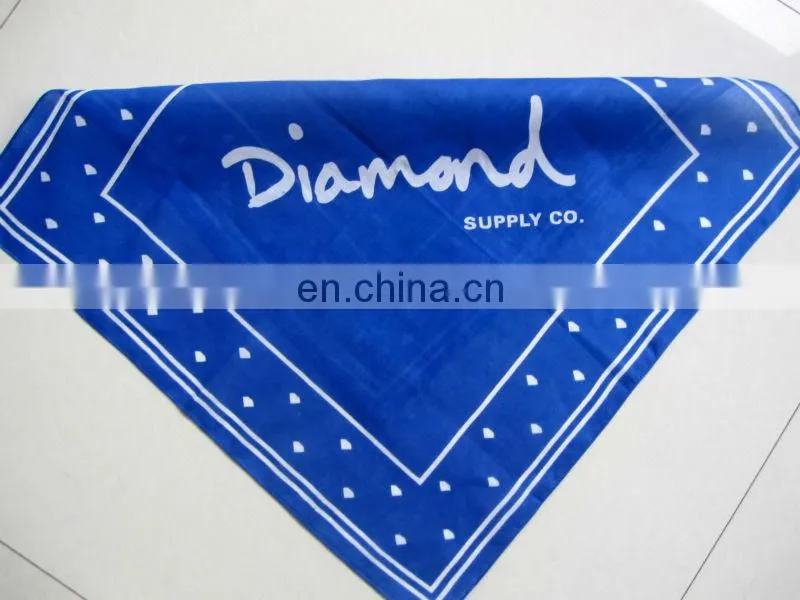 2014 21*21 Inches cotton Square Bandana/Multiscarf Supplier