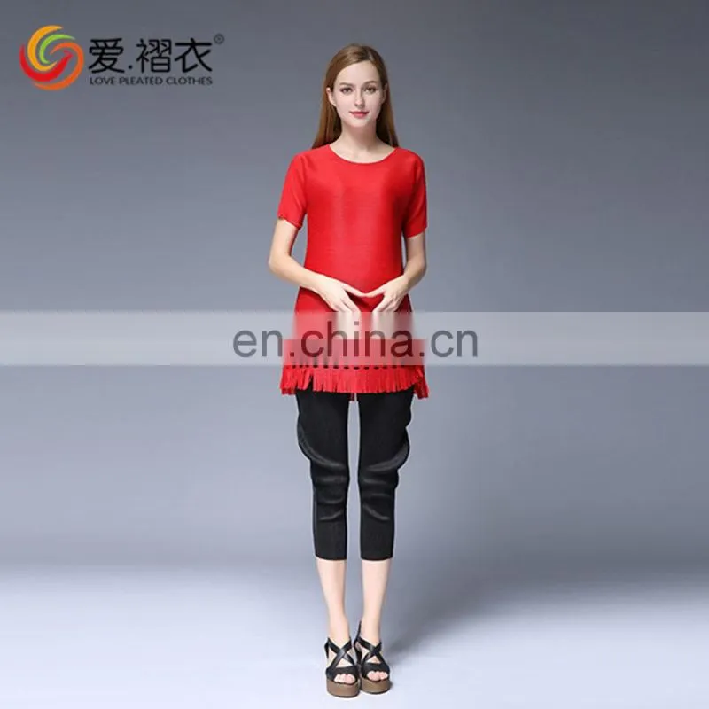 100% polyester women elastic waist sports Indian harem trousers for outdoor