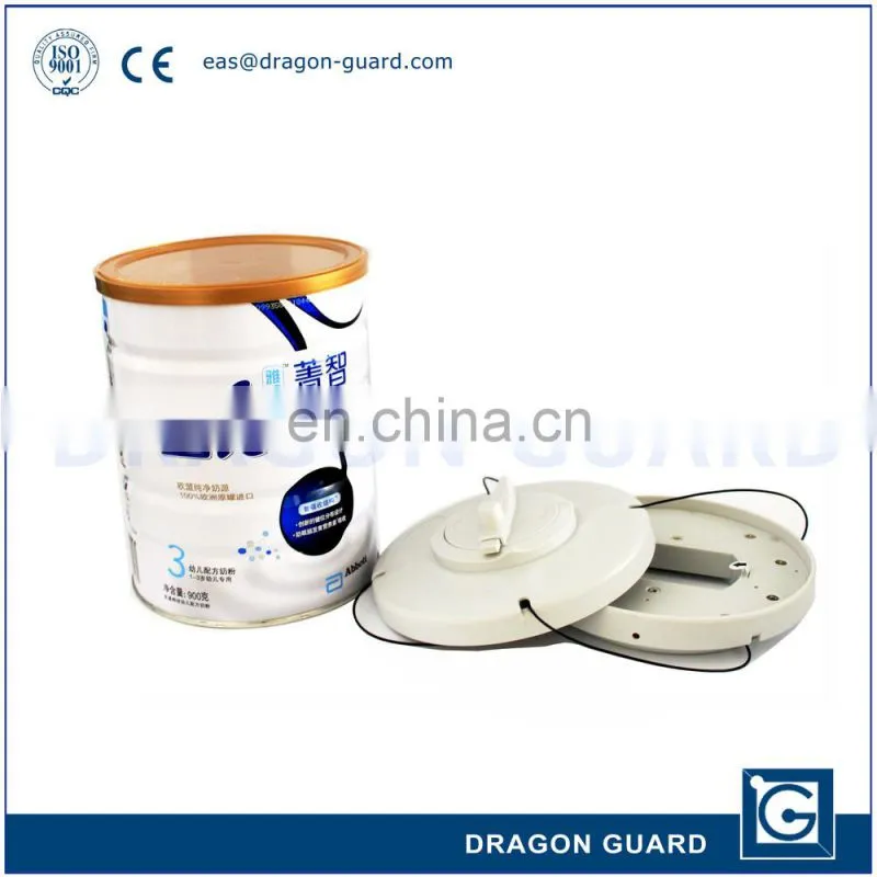 DRAGON GUARD EAS milk can grip, milk security grip, bottle security grip