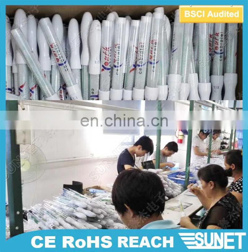 Custom logo printing cheering red heart shaped LED party glow sticks