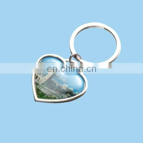 custom metal s letter keychain with diamond