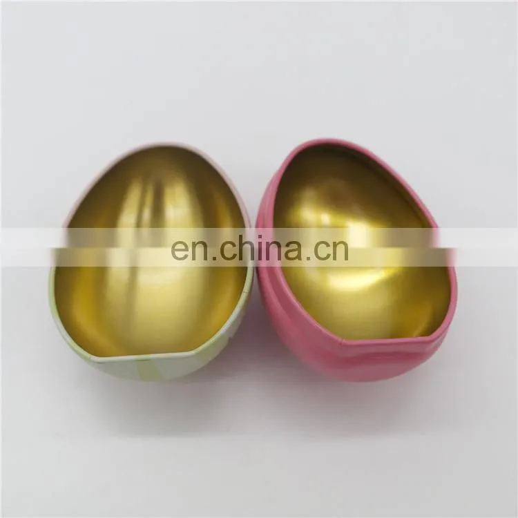 cute small plain metal candy tin box for children