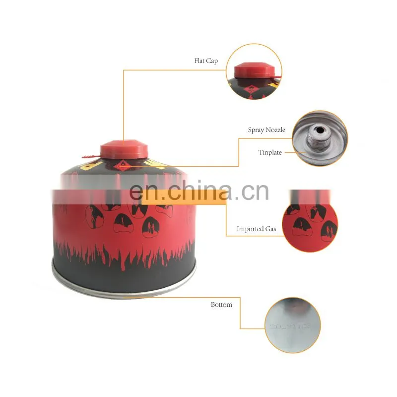 SCREW VALVE 230GR BUTANE GAS CARTRIDGE