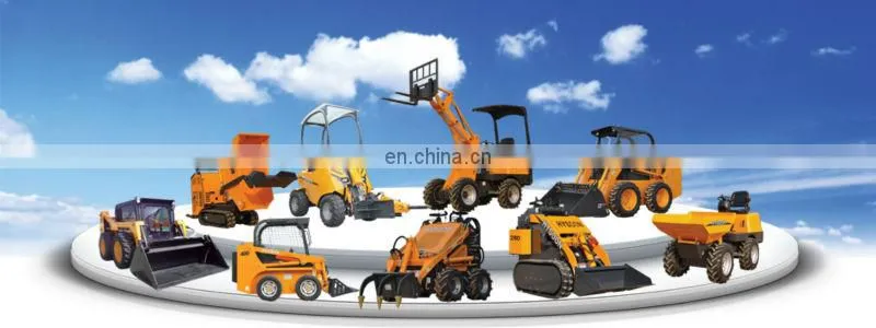 mini loader with digger