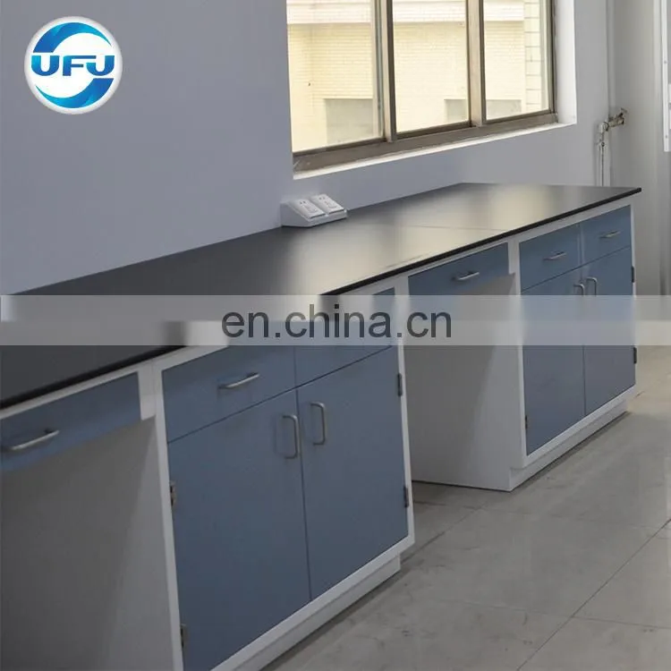 Laboratory Furniture Workbench Metal Cabinet