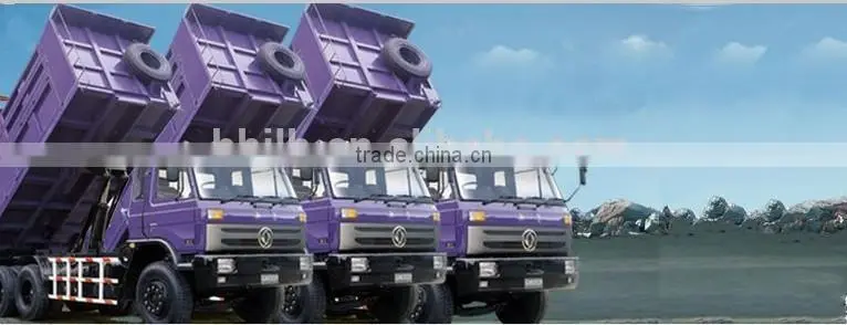 China Dongfeng EQ3238G 6x4 mining tipper truck 15-20T