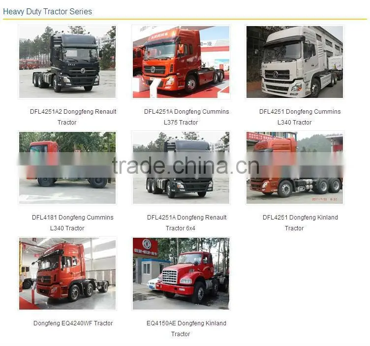 Tractor Truck truck tractor (Engine Power: 375HP)