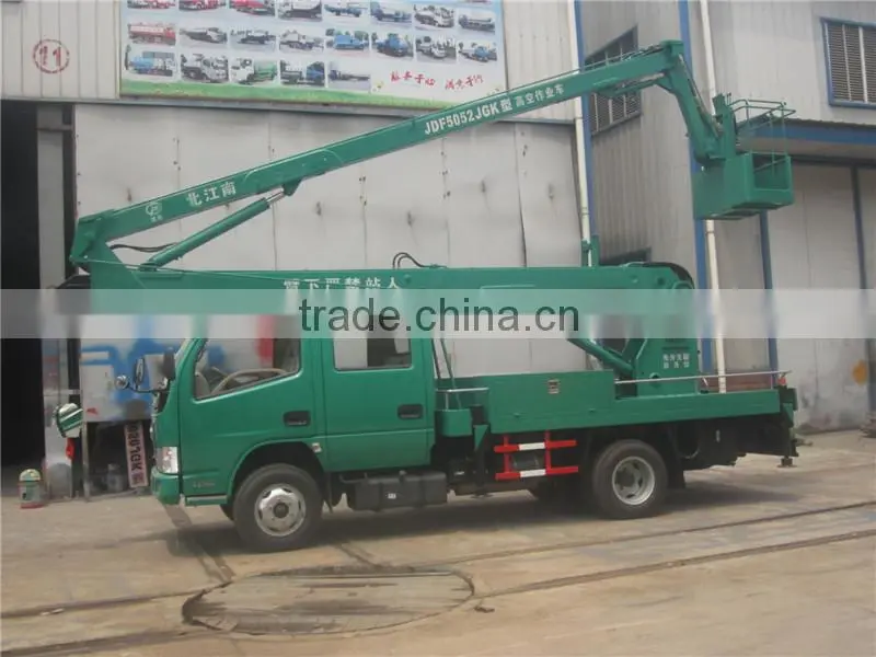 16m Dongfeng truck-mounted aerial platform