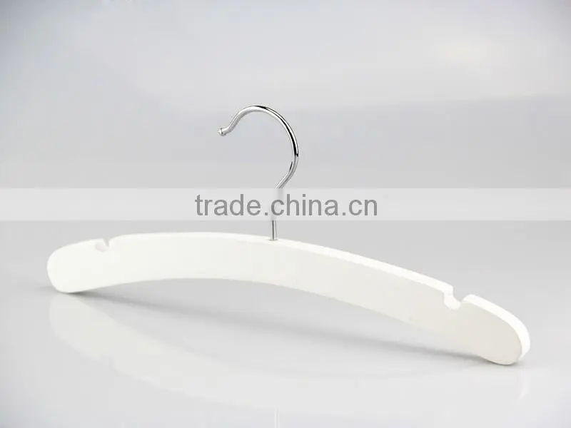 IMY-179 white wood babe hangers for store wood show hangers