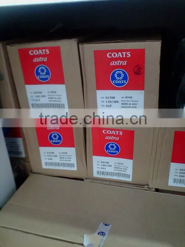 Coats Staple Spun 100% Polyester Durable Sewing Thread