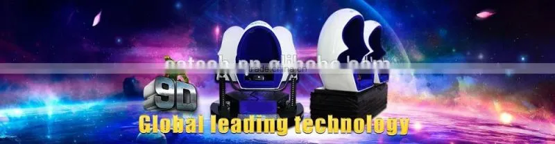 360 Rotating 9D VR Cinema Virtual Reality 9D Cinema Equipment