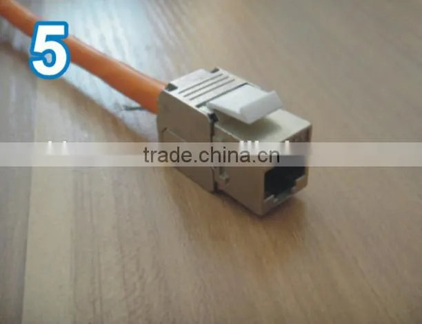 Cat.6 A FTP Toolless Keystone Jack