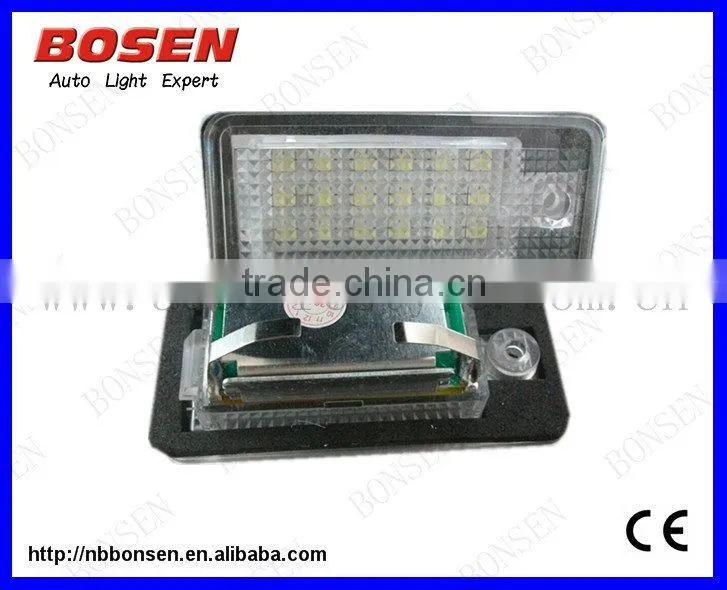 Golf 6 led number plate light for VW