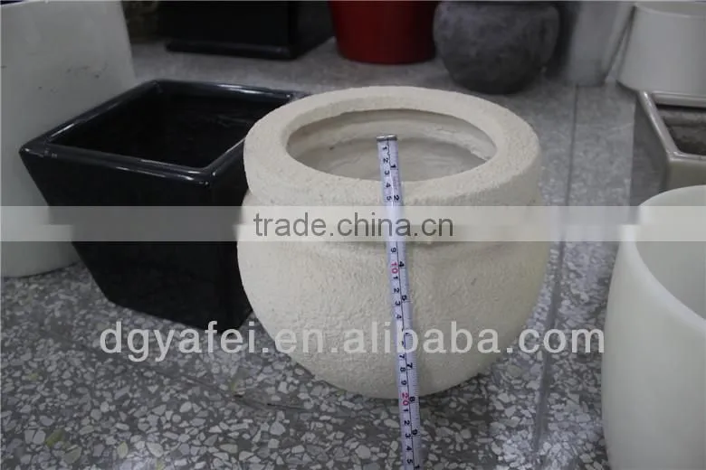 cheap artificial plastic /ceramic flower pots
