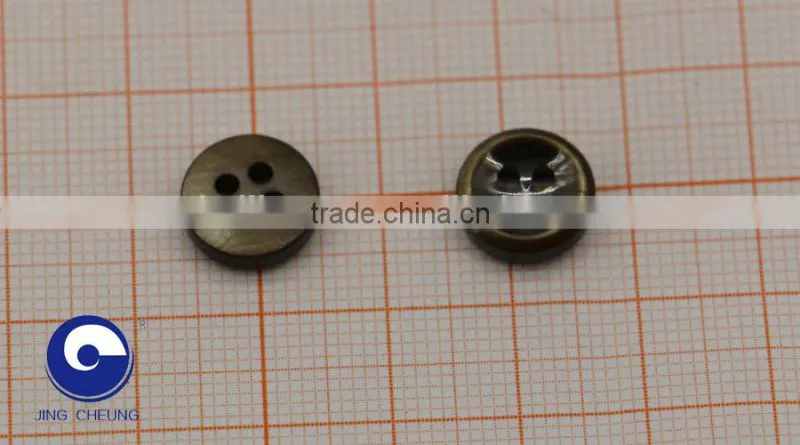 natural trocas shell fastener printing logo