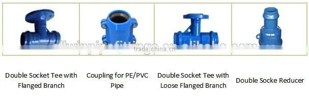 DI Pipe Fittings For PVC Pipes
