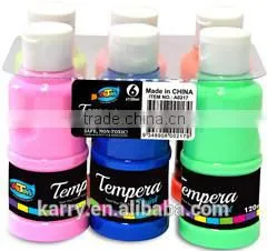 6ct*120ml Tempera Paint A0217,non-toxic,easy to use
