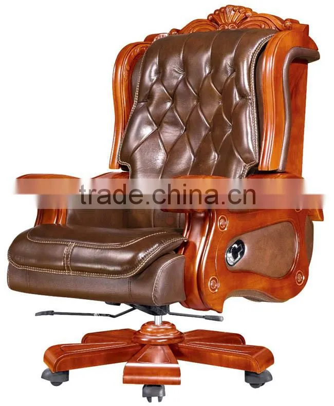 Luxurious antique wooden swivel chair wholesale