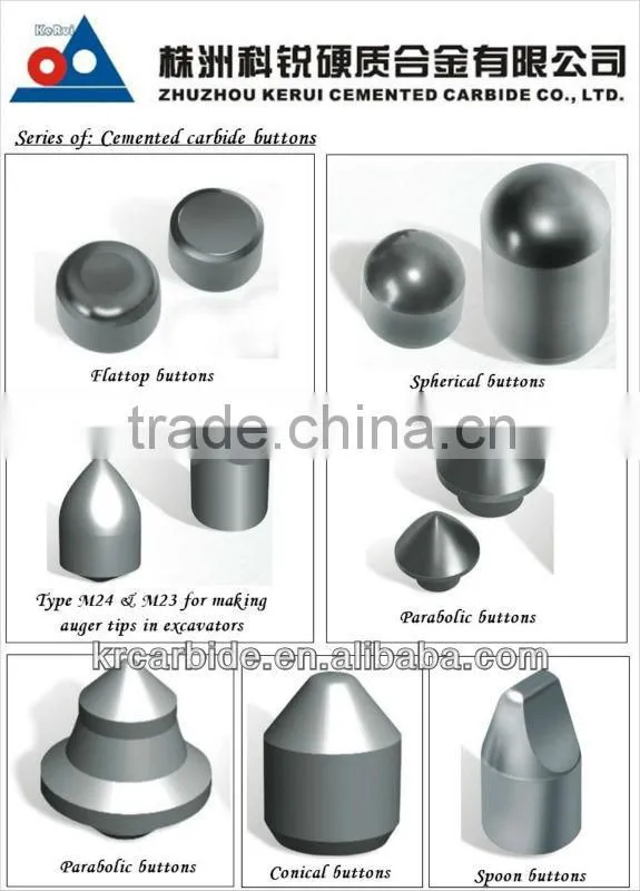 Cemented carbide of Anti-Skid nails for widely application