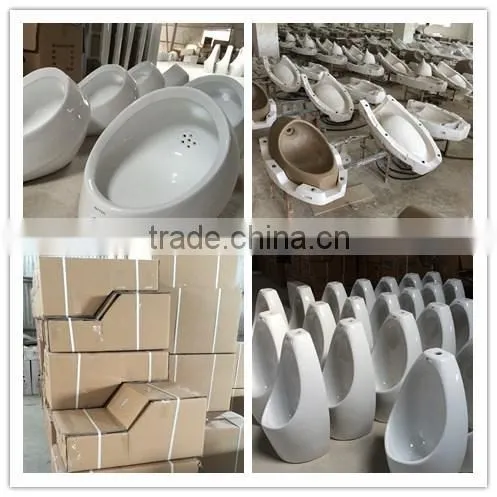 5009 Wall-mounted Ceramic White Quality Urinal, Modern Bathroom Design, Splash-free Surface and Easy-to-mountain Performance