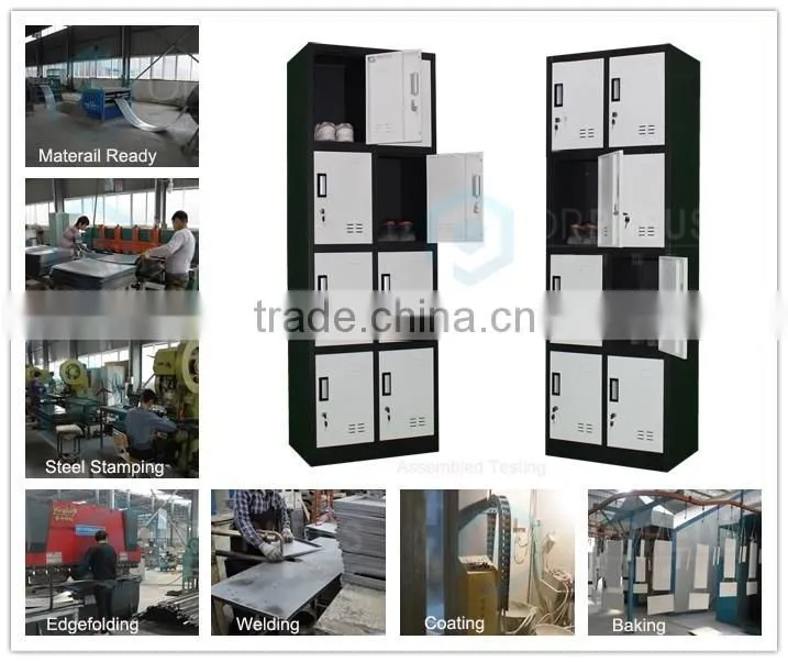 Knock-down Design military lockers well cheaper corner military wall lockers
