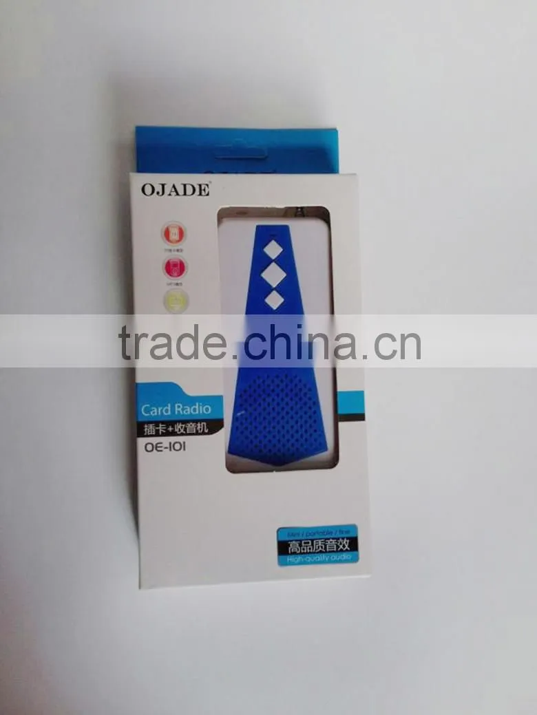 OE101 portable usb sd card mini speaker fm radio