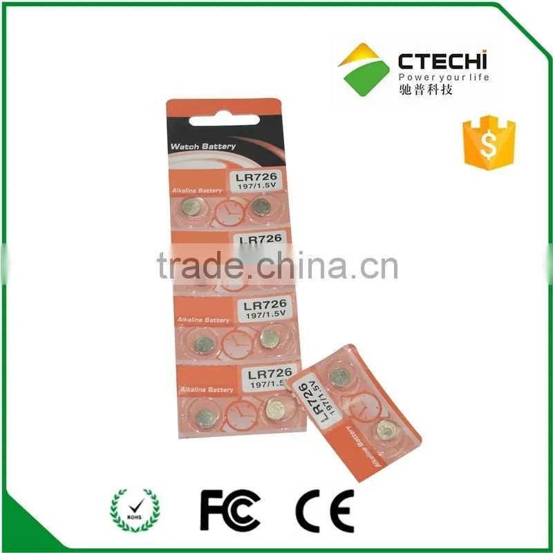 1.5v Watch Battery Button Cell LR626 AG4 Pack of 10 Batteries