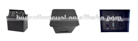 BW-T651 Brush Cover Desktop Electric Boxes / Pop Up Power Box