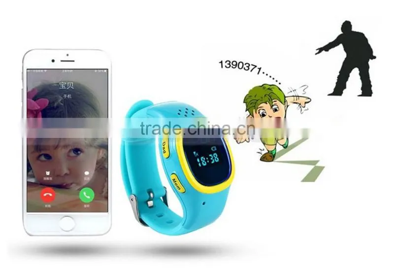 Smart Watch With Sim Slot Remote monitoring & GPS Position Tracking & Bluetooth SOS Call Kids Watch Mobile Phone