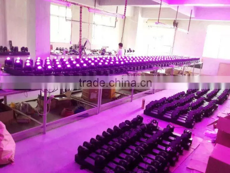 Pro stage beam light dj dmx512 moving head light 4 heads rgbw colorful dj beam led