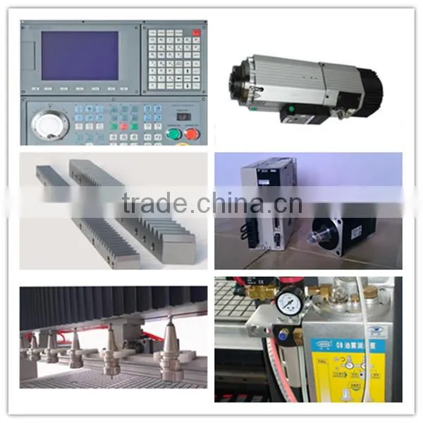 Remax-1530 YASKAWA servo motor and driver woodworking cnc router SYNTEC control system Italy HSD spindle factory directly
