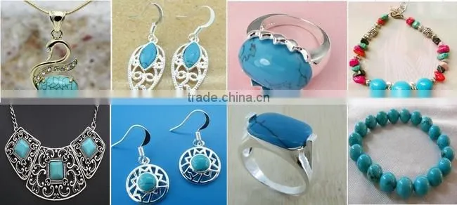 Factory Price Synthetic Big Block Green Turquoise raw material