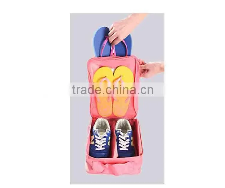 2015 fashion wholesale shoe and bag set hanging shoe bag