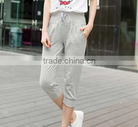 Custom Girls 3/4 Cotton Sweatpants