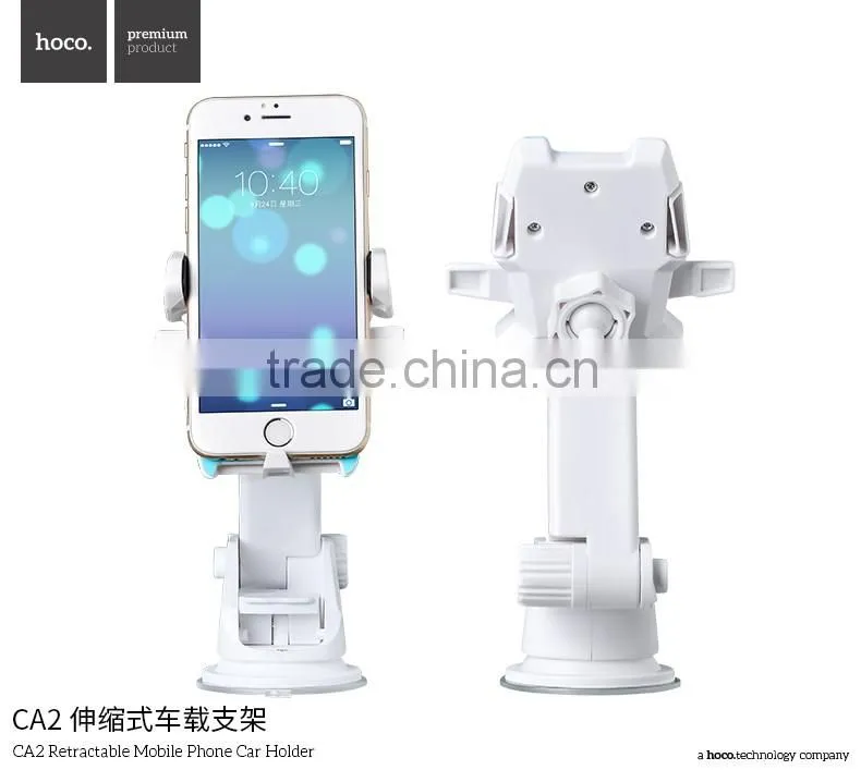 HOCO CA2 Retractable Mobile Phone Car Holder for Universal Mobile Phone 360 Degree Rotating Car Mount Bracket Holder MT-5564