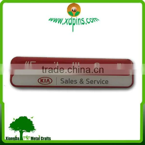 2014 metal nameplate holder for promotion