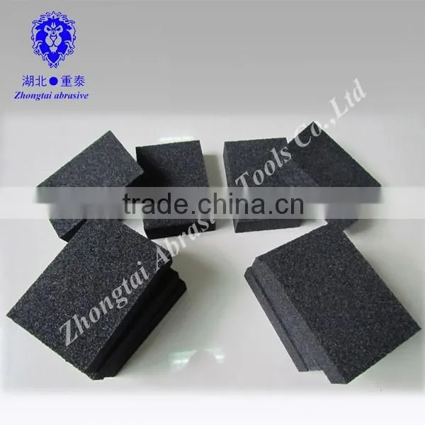 OEM China trapezoid abrasive sanding sponge,/sanding block