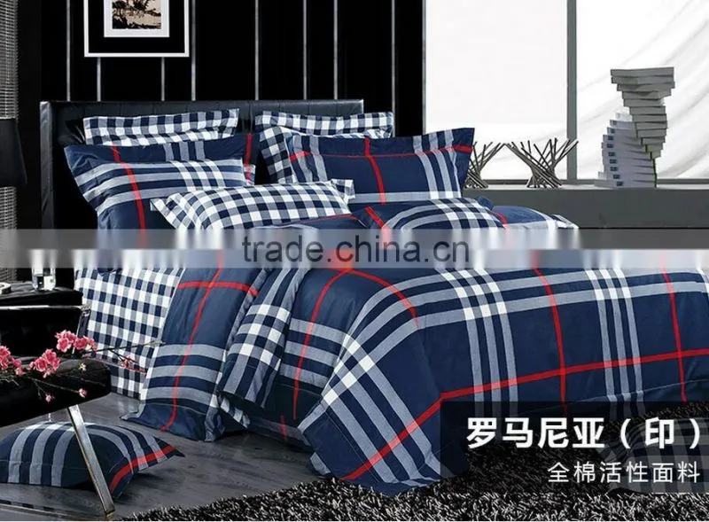 luxury brand printed bedding set