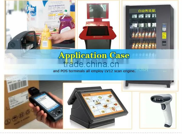 LV12 CCD OEM Cheap 1D Android Barcode Scanner for Ticketing Machine