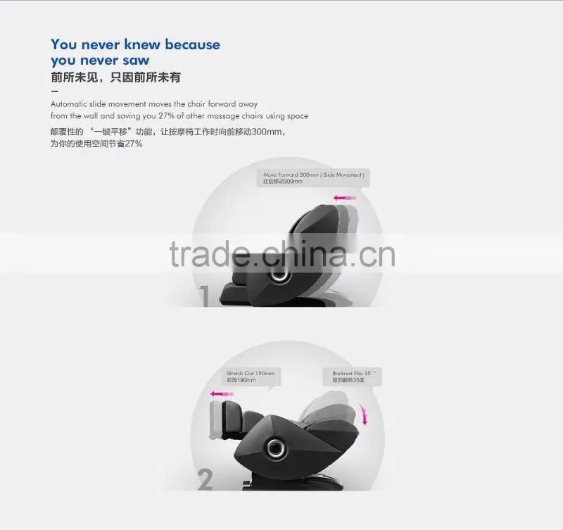 Cheap High Quality Style L Shape Massage Chair