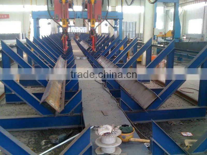 manufacture H beam steel structure for workshop