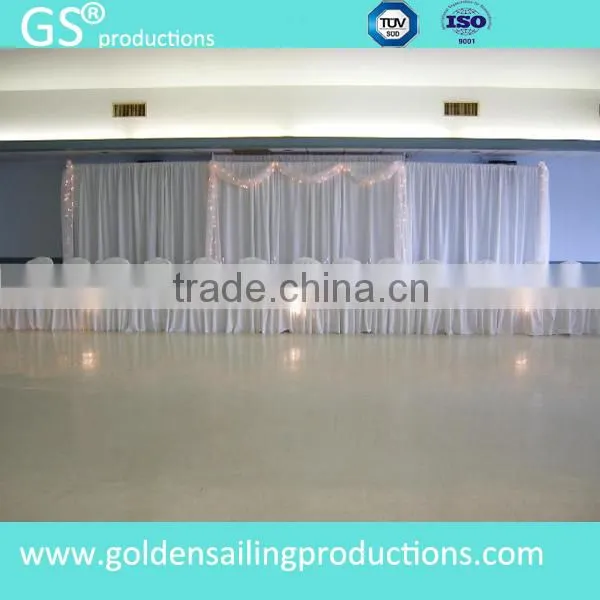 Pipe and drape system, backdrop pipe and drape for wedding