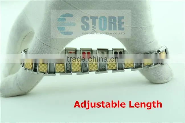 Germanium Stone and Far Infrared Ray Jewelry Energy Bracelet Fashion and Health Bangles