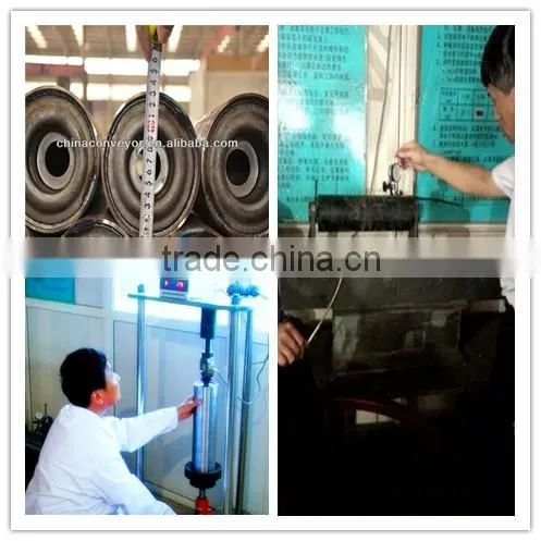 Gravity combs cleaning conveyor roller idler for mining dia 89mm-219mm