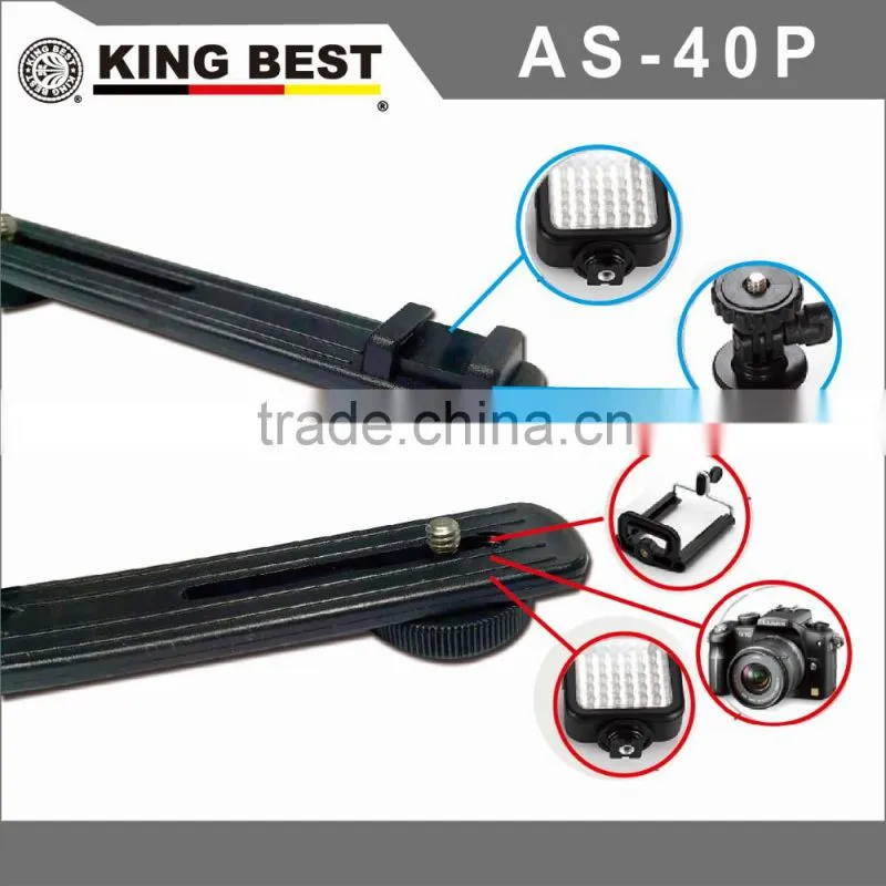 KINGBEST AS-40P plastic hot selling Flash Bracket for DSLR Camera flash bracket VIDEO LIGHT BRACKET