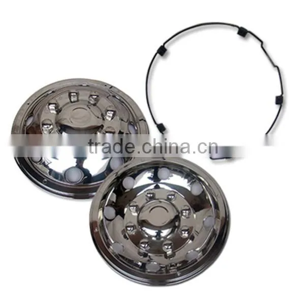 19.5''stainless steel wheel cover wheels and hubcaps wheel trim