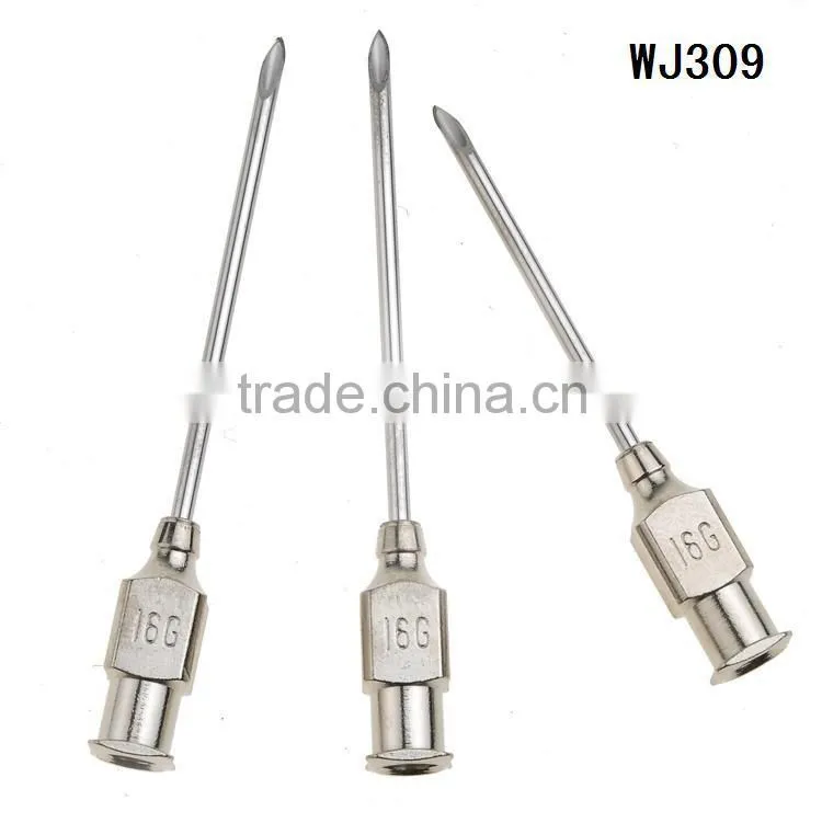 WJ309 stainless steel veterinary injection needle