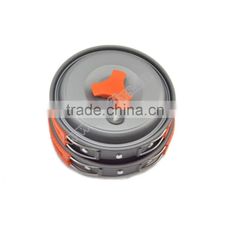 2016 hot sale camping cookware for outdoor sports