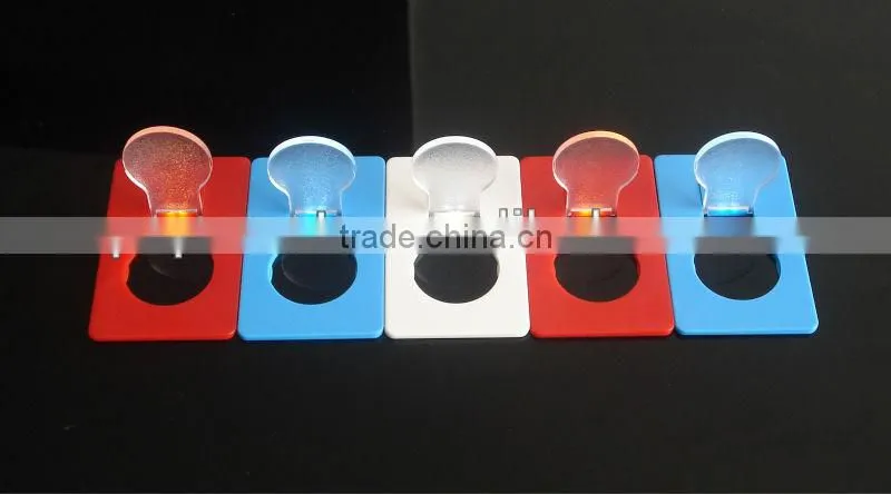 2013 new cheap led credit card light