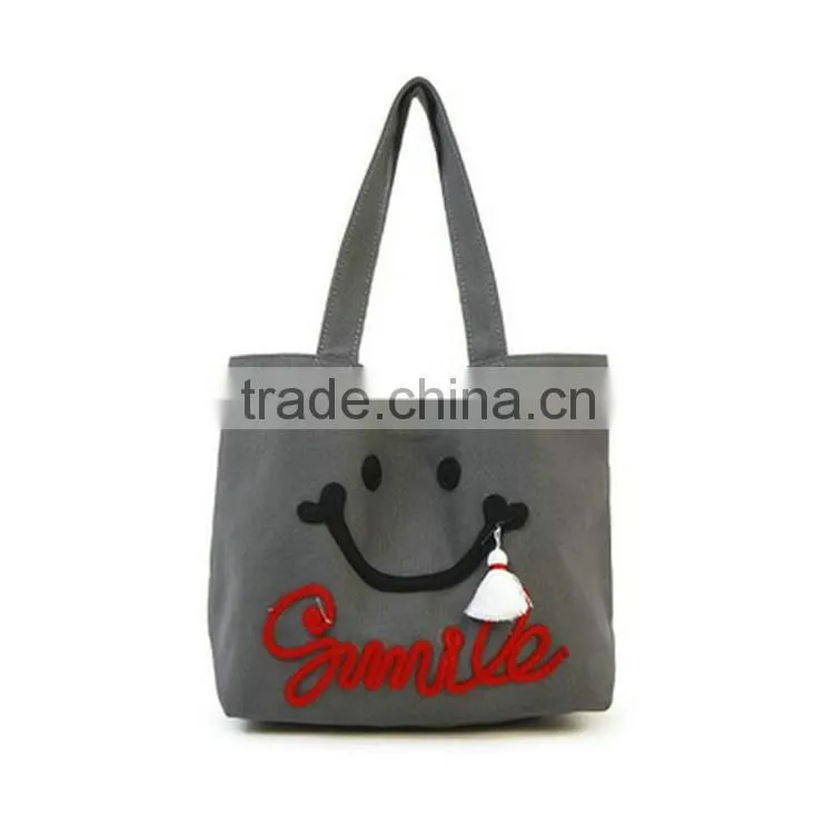 Most demanded products navy canvas tote bag import from china
